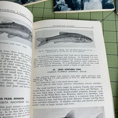 7 Books of Marine & Fish Wyoming