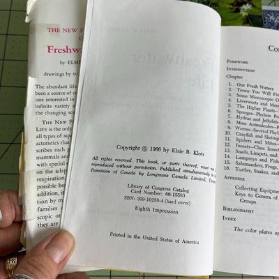 6 Set of Freshwater Books & 1 fishes of Utah