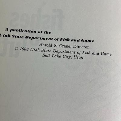 6 Set of Freshwater Books & 1 fishes of Utah