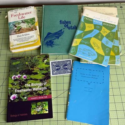 6 Set of Freshwater Books & 1 fishes of Utah