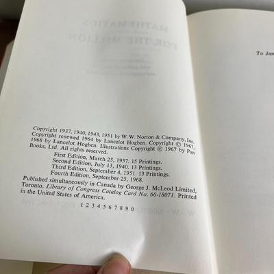 Set of 5 books