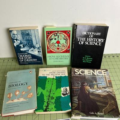 Set of 6 Science books