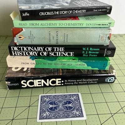 Set of 6 Science books