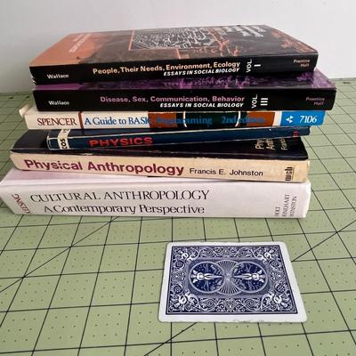 6 Various Type Books