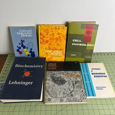 6 Various Type Books