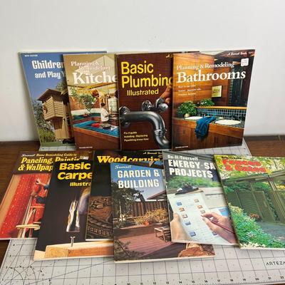 9 Various Type Books