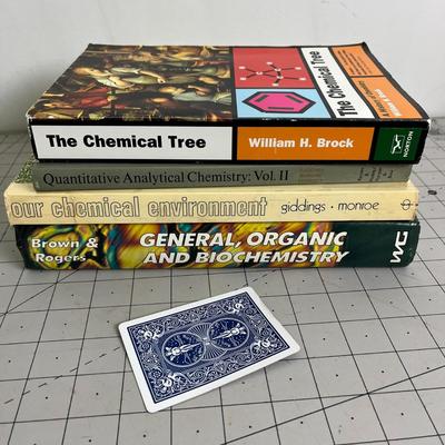 4 Type of Chemistry Book Collection