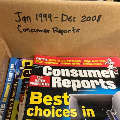 Jan 1999- Dec 2008 Consumer Reports