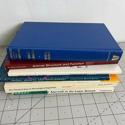 7 Set of Animal Physiology Books