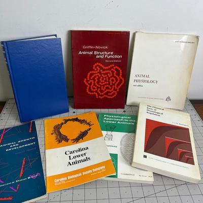 7 Set of Animal Physiology Books