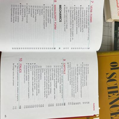 Collection of 7 books