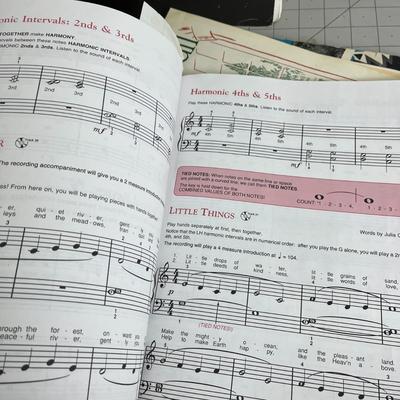 6 Various Type Books