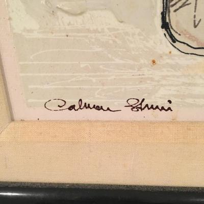 Calman Shemi Quiet Life Serigraph