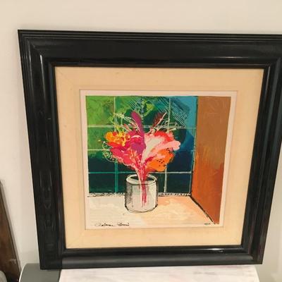 Calman Shemi Quiet Life Serigraph