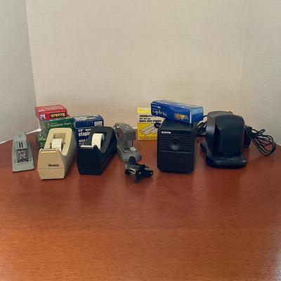 NO1278 Misc Office Stapler, Sharpener Lot