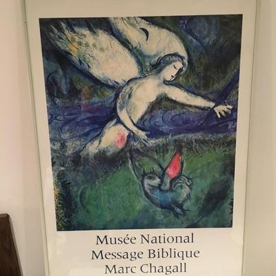 Marc Chagall poster Musee National