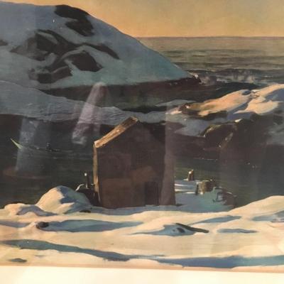 Rockwell Kent Study for Winter