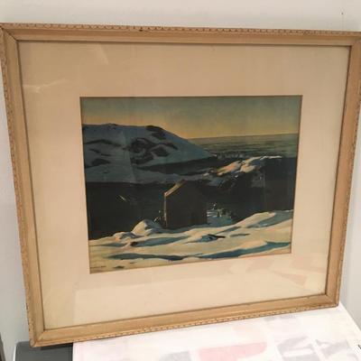 Rockwell Kent Study for Winter