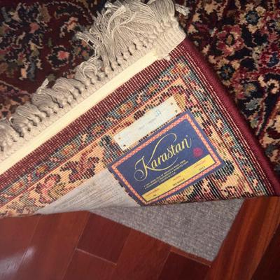 DO1295 Karastan Red Sarouk Oriental Rug 5' 9" x 9'