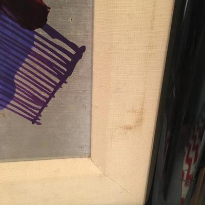 Calman Shemi framed artwork