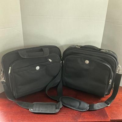 DO1344 Pair of Black DELL Laptop bags