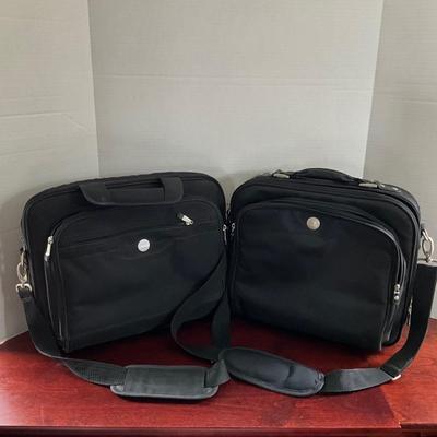 DO1344 Pair of Black DELL Laptop bags