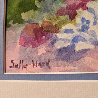 Sally Ward Flower painting