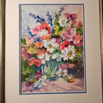 Sally Ward Flower painting