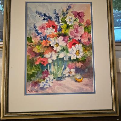 Sally Ward Flower painting