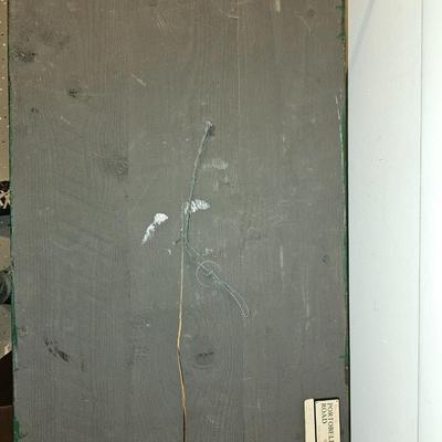 Cow painting on heavy board