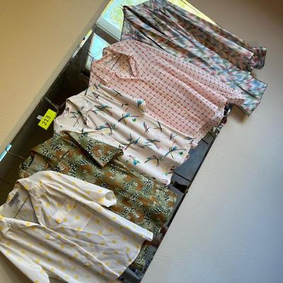 5 Vintage Blouses