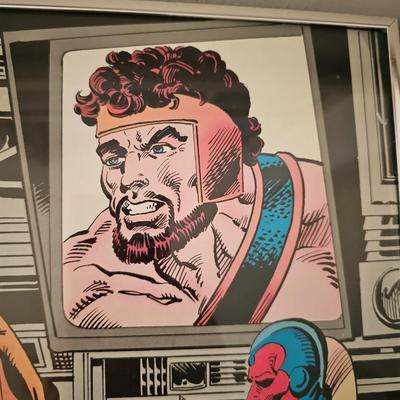 Marvel Poster by Hall/ Milgrom
