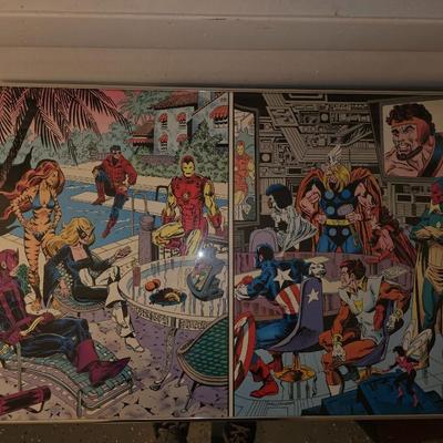 Marvel Poster by Hall/ Milgrom