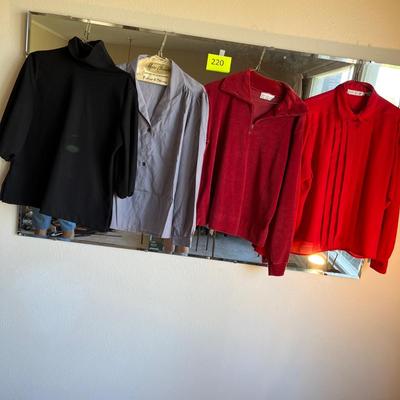 4 Jackets/ Sweaters