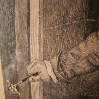 Vintage 1909 Lithograph by W. Dendy Sadler