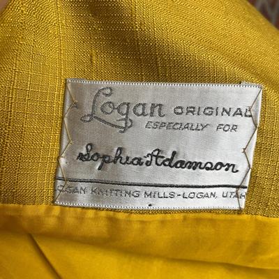 Very cool Mustard colored coat!
