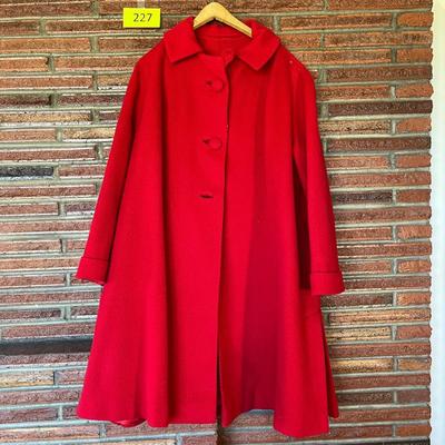 1940s/50s Red Coat