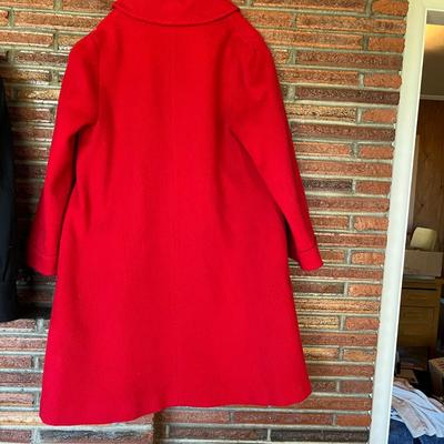 1940s/50s Red Coat