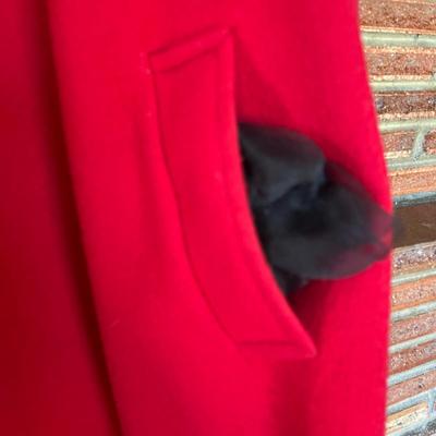 Komitor Wool Red coat