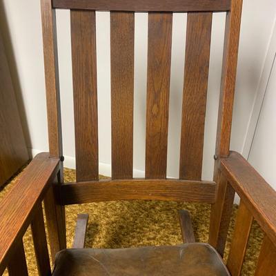 Wood Rocking Chair