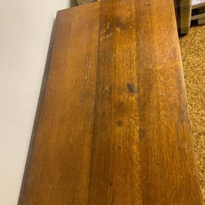 2-Drawer Wood Desk