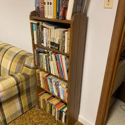 Wood Book Shelf (books in separate auction)