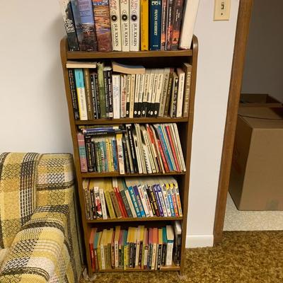 Wood Book Shelf (books in separate auction)