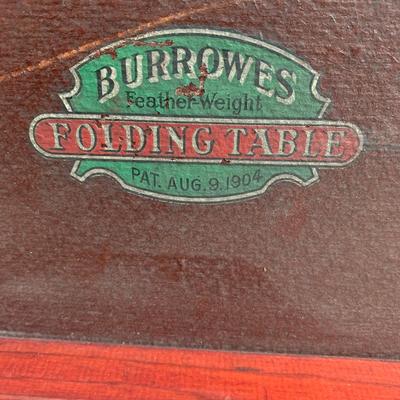 Burrowes Folding Table