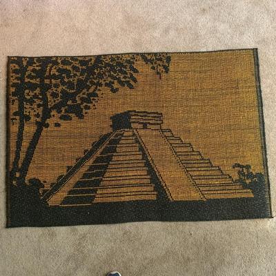 Mayan Temple Woven Decor
