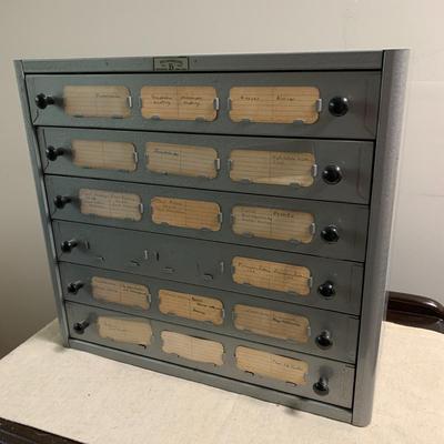 Brumberger Slide Filing Drawers Full of some pretty cool slides!
