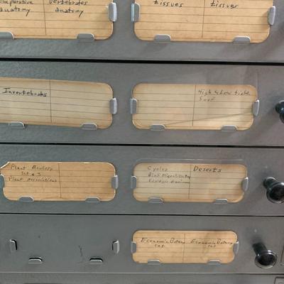 Brumberger Slide Filing Drawers Full of some pretty cool slides!