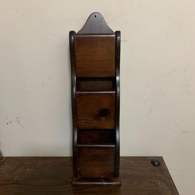 Wood Mail Wall Filer