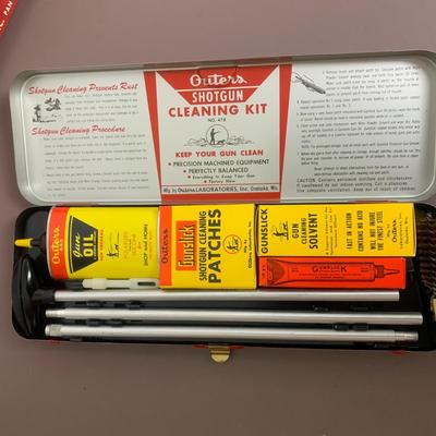 Vintage Shotgun Cleaning Kit