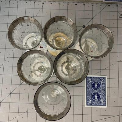 Silver Rimmed Glasses - Small